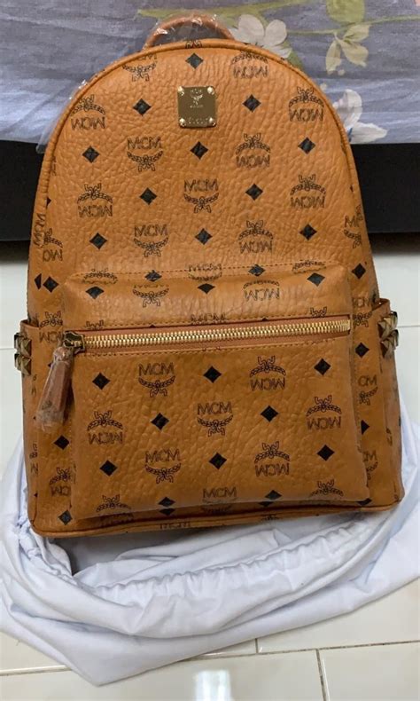 real and fake mcm bags|mcm backpack rep.